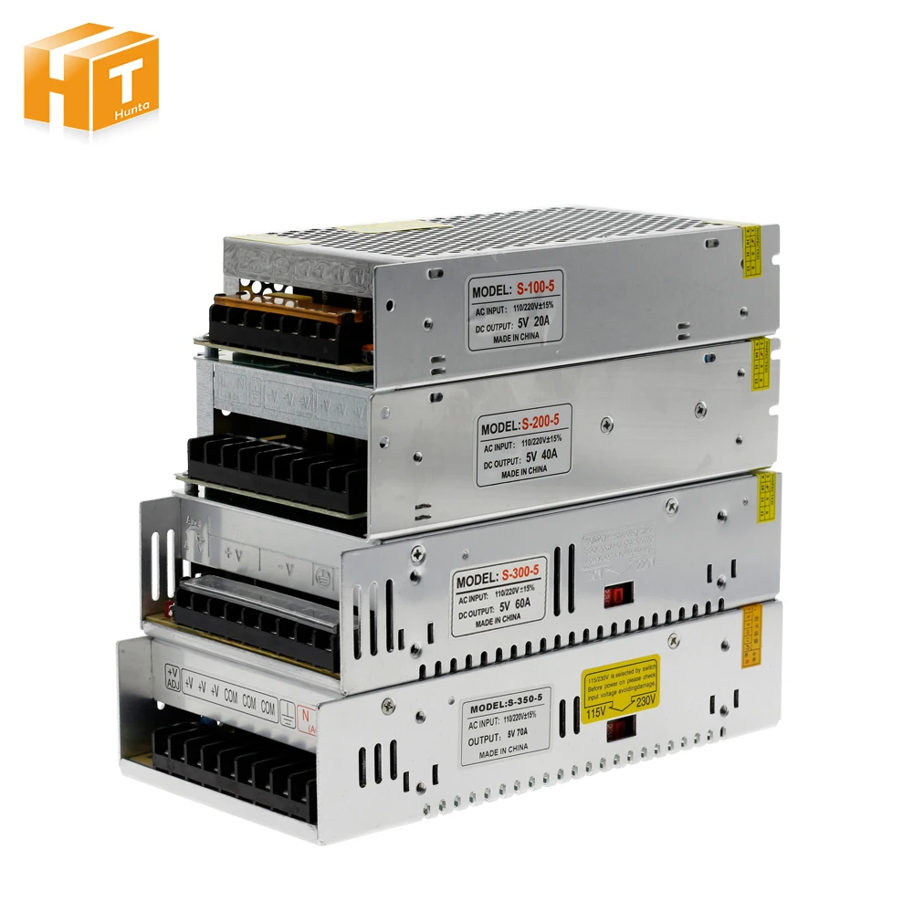 Импульсный источник питания выходной DC5V 2A/3A/5A/10A/20A/40A/60A/70A