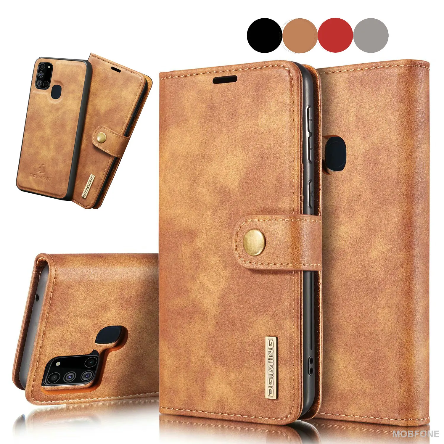 

Кожаный чехол 2 в 1 для Samsung Galaxy A21S A31 A51 A71, флип-чехол со съемной обложкой, книжка M21 M30S M31, Fundas Coque Bag