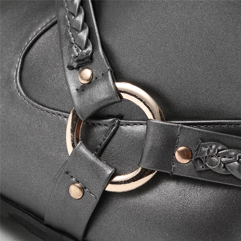 

ASUMER plus size 34-48 fashion ankle boots round toe zip low heels ladies boots casual comfortable autumn winter boots 2020 new