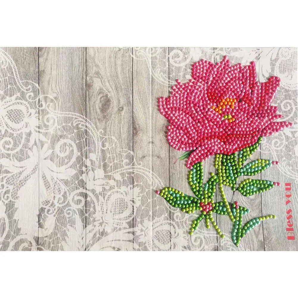 5D DIY сверла алмазная живопись Валентина поздравительная открытка праздничные