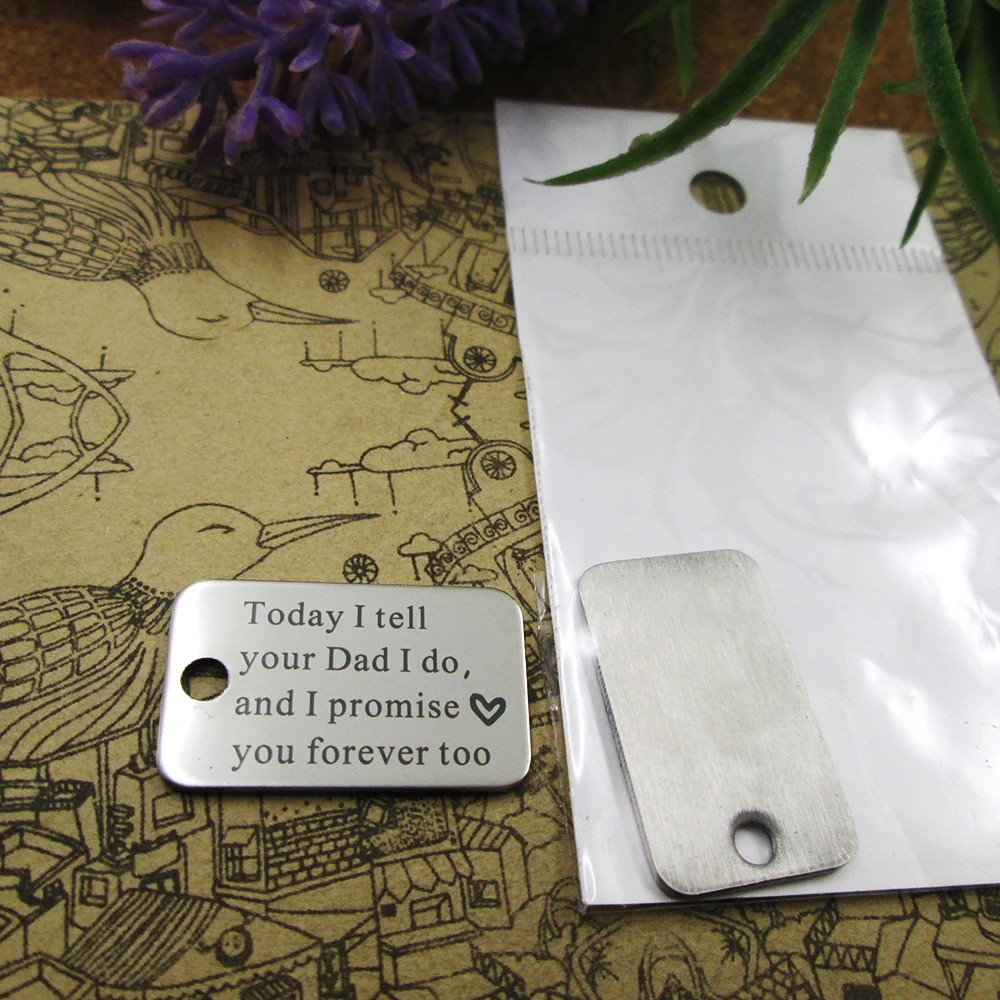 10 шт. &quotсегодня я сообщу вашему папе что это так.... &quotАмулеты из нержавеющей