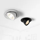 Встраиваемый выдвижной потолочный светодиодный светильник с регулируемой яркостью 10 Вт 20 Вт 30 Вт