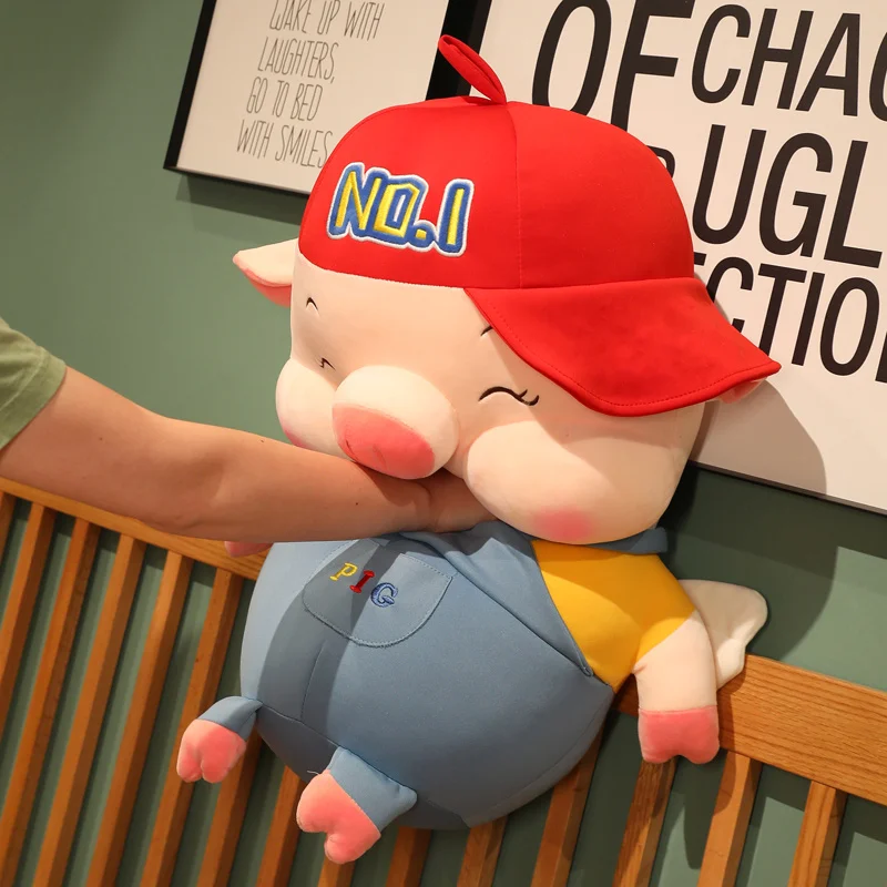Плюшевая игрушка Swag в стиле хип хоп для мальчика свинка мягкая мультяшная