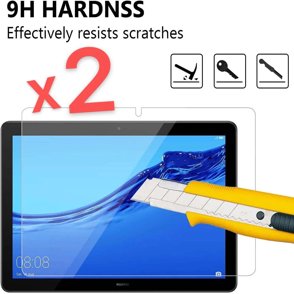 Защитное стекло для планшета Huawei MediaPad T5 10 1 дюйма 2 шт.|Защитные экраны планшеов| |
