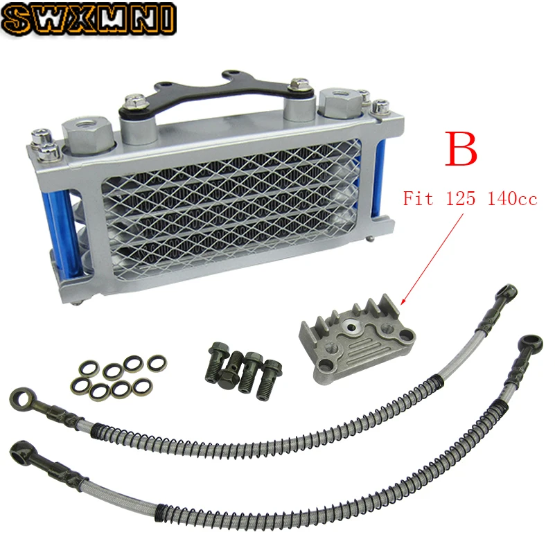 Радиатор для мотоциклетного масляного охлаждения комплект радиатора 50 70 90 110 125
