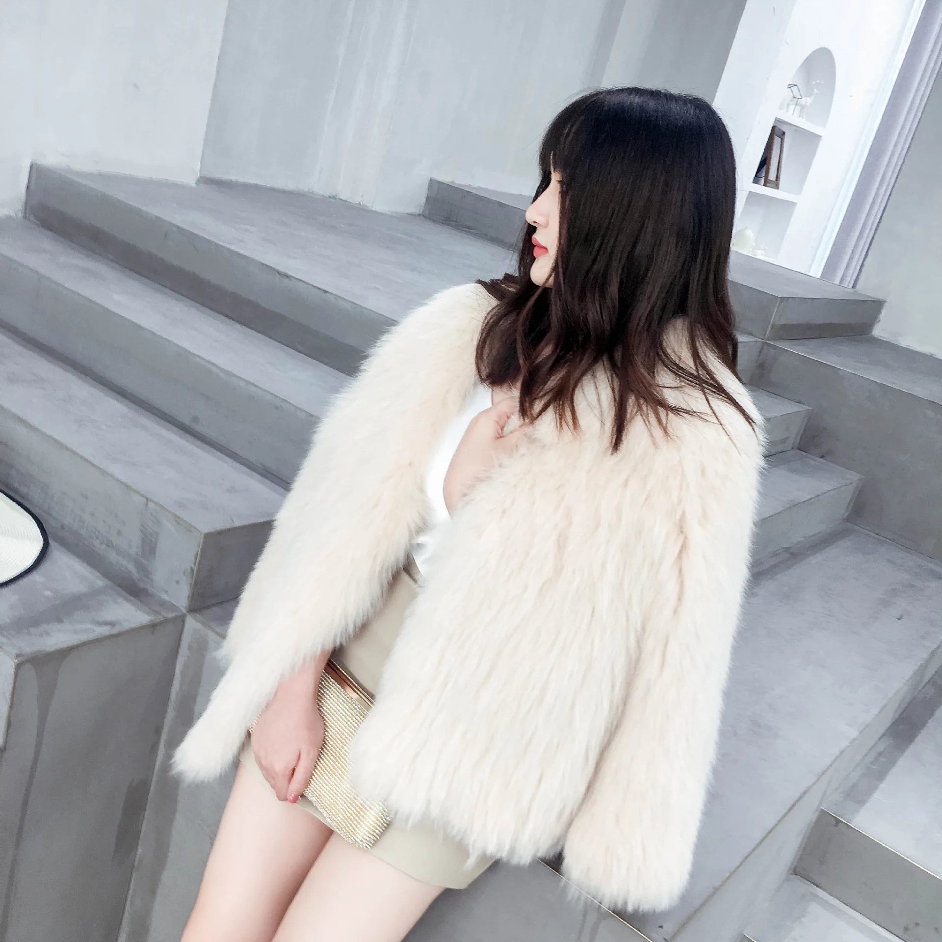

Real Fox Coat Female Winter Jacket Women Clothes 2020 Natural Fur Korean Jackets Outwear Chaqueta Mujer MY