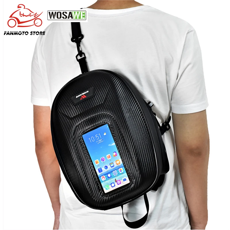 WOSAWE 12L водонепроницаемая сумка для мотоцикла с масляным топливным баком