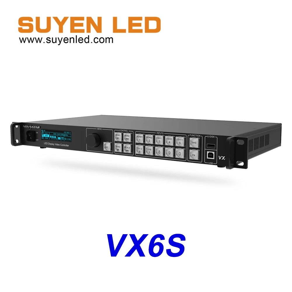 

Лучшая цена Novastar VX6S VX600 контроллер «Все в одном» светодиодный видеопроцессор