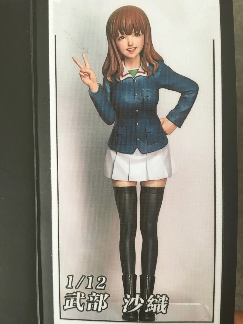 Набор фигурок из смолы 1/12 Takebe Saori неокрашенный гаражный набор моделей