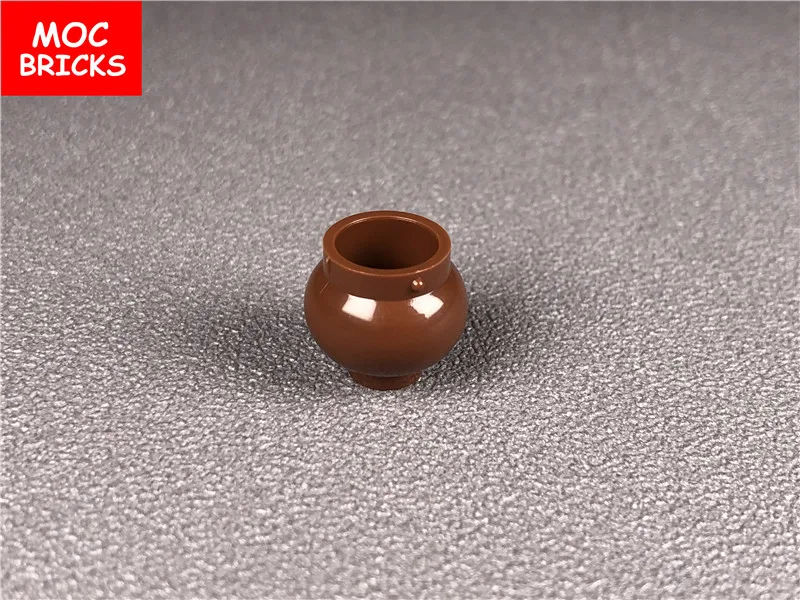 Конструктор MOC 10 шт./лот Детский конструктор бутылка 95228 посуда горшок бочка для