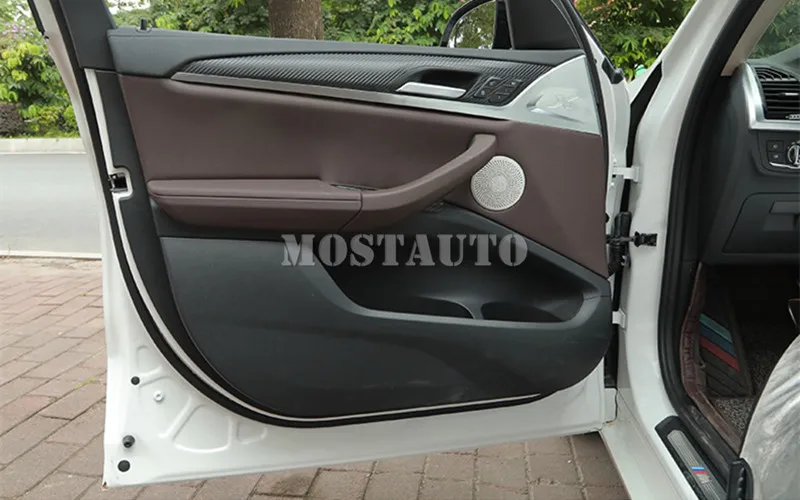 4 шт. накладки на внутреннюю дверь автомобиля для BMW X3 G01 X4 G02 2018-2021 | Автомобили и