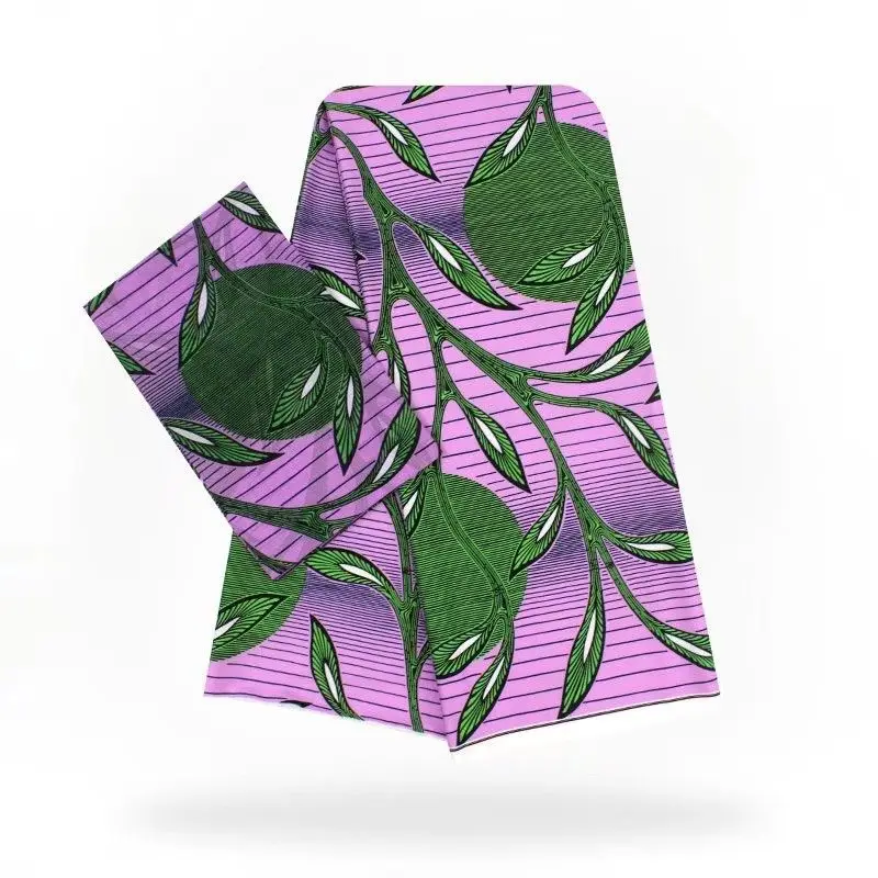 4 ярда модный фиолетовый фон цветочный принт Африканский audel.mo dell шелковая