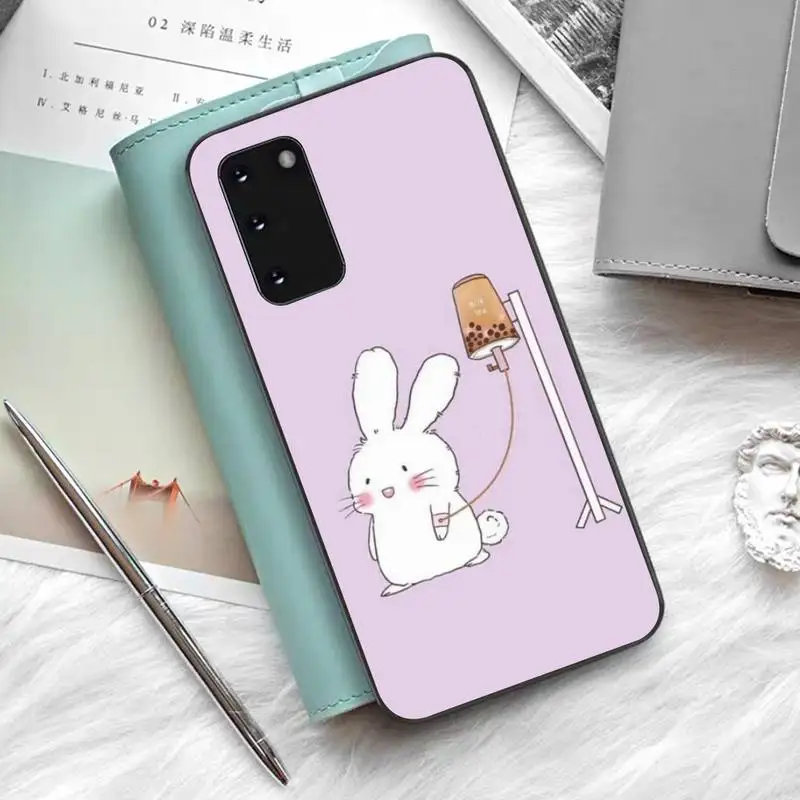 Чехол для телефона TOPLBPCS Ctue с изображением молочного чая медведя Боба Samsung S 4 6 7 5 8 9