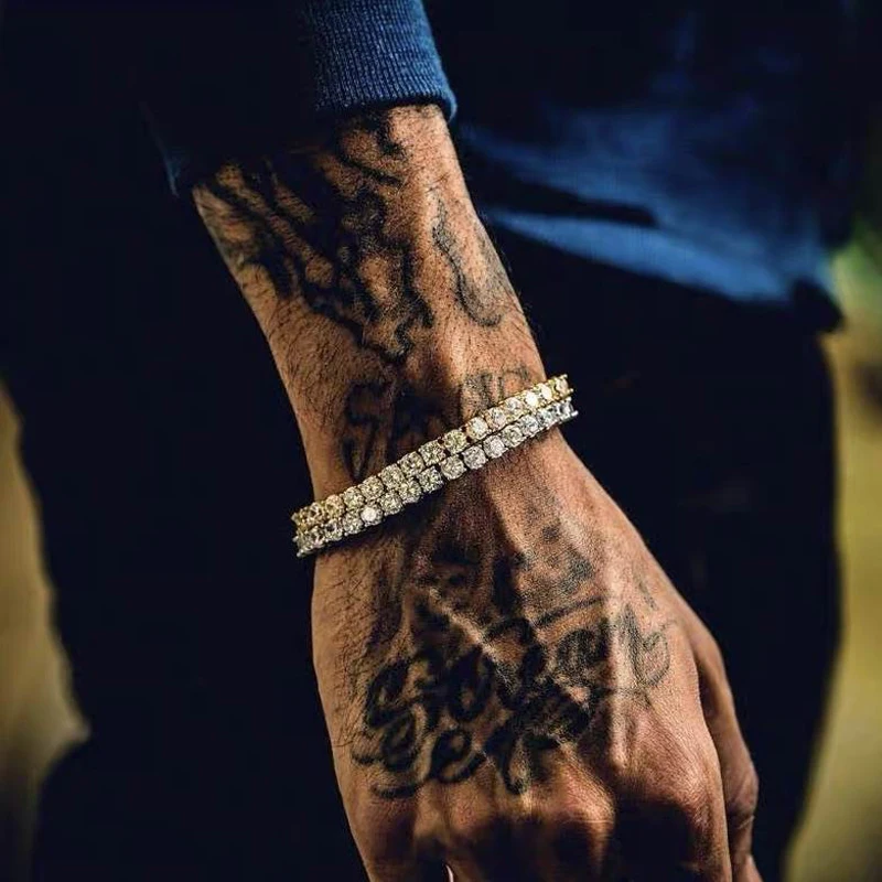 Цепочка Из фианита класса ААА для мужчин и женщин Ювелирное Украшение со