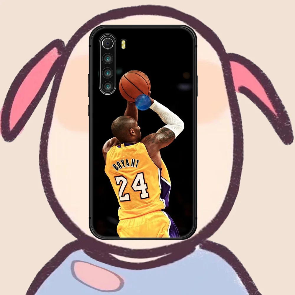 

Kobe basketball 24 Phone Case For XIAOMI Redmi Note 5 7 8 T 9 6A 7A 8A 9S K 20 30 Pro black Etui Pretty Funda Silicone Hoesjes