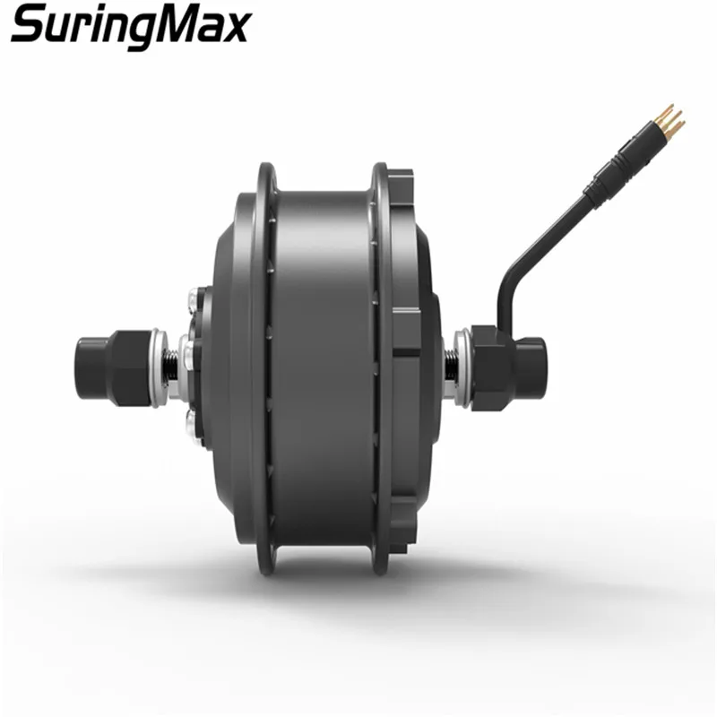 

Front wheel hub motor 100mm dropout, 32km/h black and silver bldc gear motor 36v 250w
