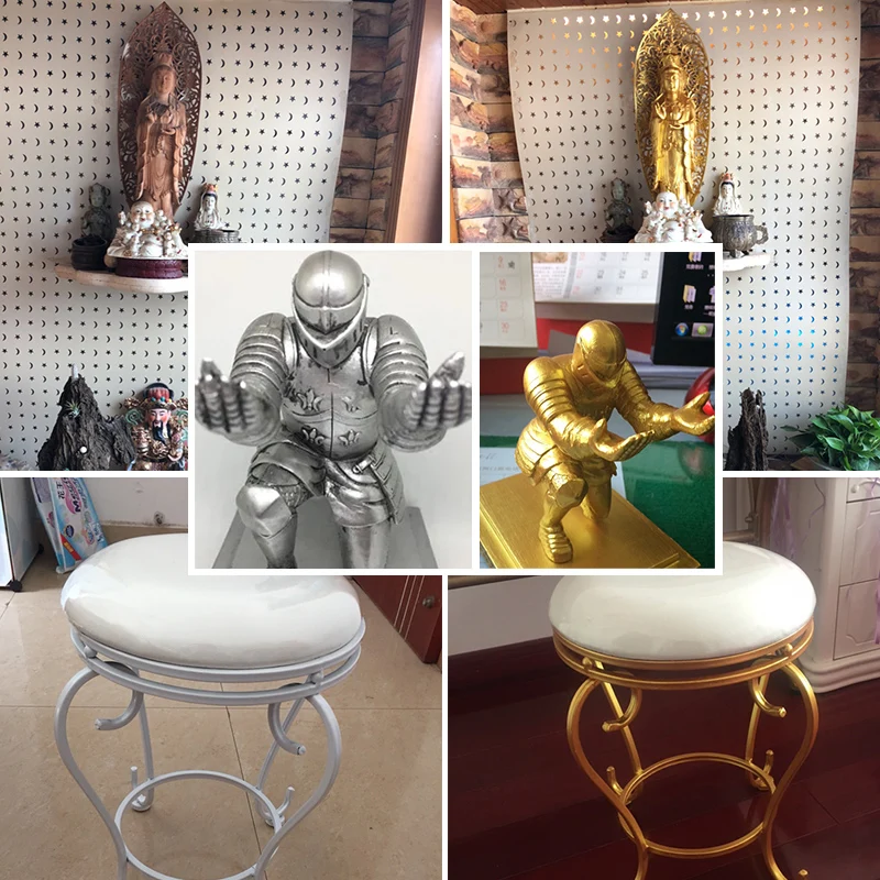 Яркая Золотая краска 60 г деревянная металлический лак безвкусная на водной