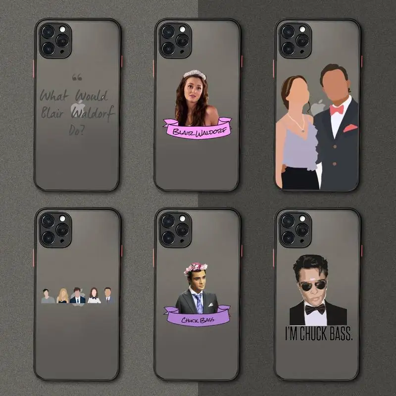 

Oosaki Nana Phone Case Matte Transparent for iPhone 7 8 11 12 s mini pro X XS XR MAX Plus Clear mobile bag