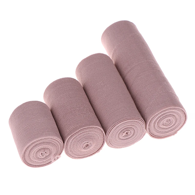 

1 Roll High Elastic Bandage Wound Dressing Outdoor Sports Sprain Treatment Bandage For First Aid Kits Tool Accessories