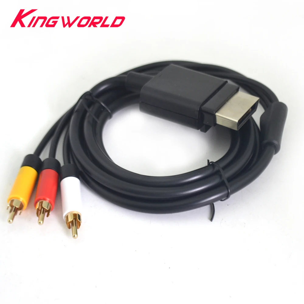 1 8 м/6 футов Аудио Видео AV RCA видео с тремя разъемами композитный кабель игровое