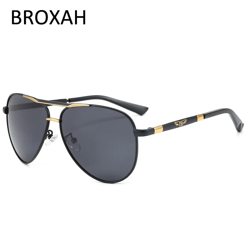 Мужские поляризационные солнцезащитные очки в ретро стиле Для мужчин Брендовая