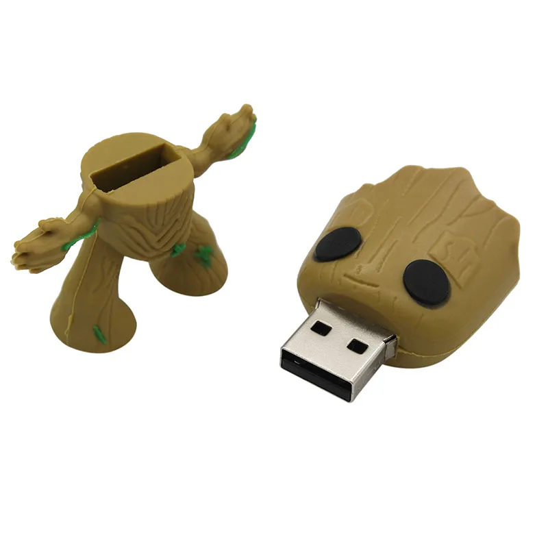 Usb флеш-накопитель TEXT ME с рисунком дерева демона дермена usb 2 0 4 ГБ 8 16 32 64 флешка