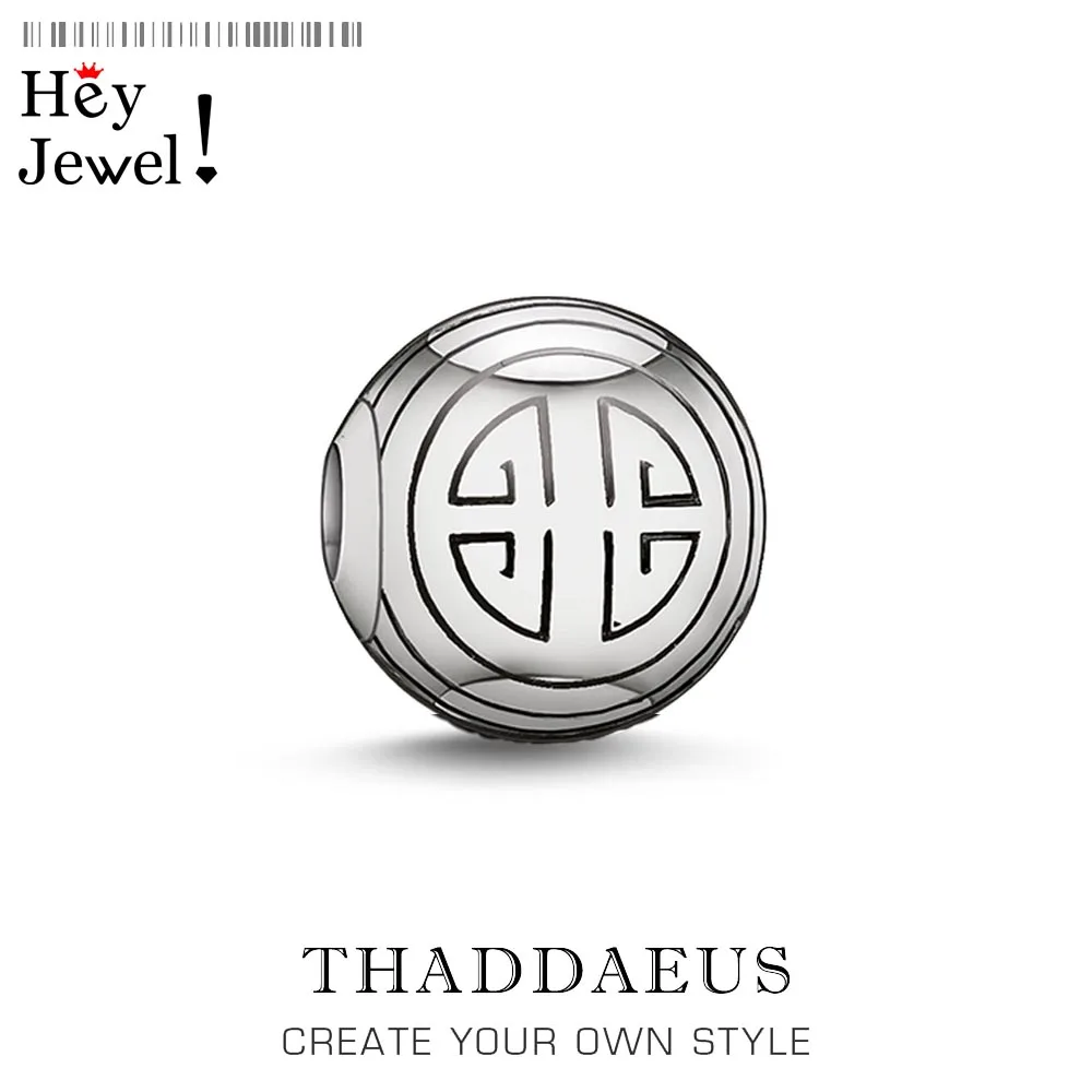 Бусины с длинным сроком службы бусины Европа из стерлингового серебра для