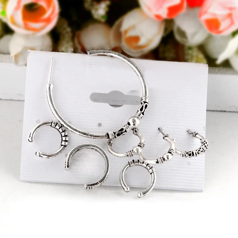 7 шт./компл. популярные европейские винтажные металлические цветные бесконечные