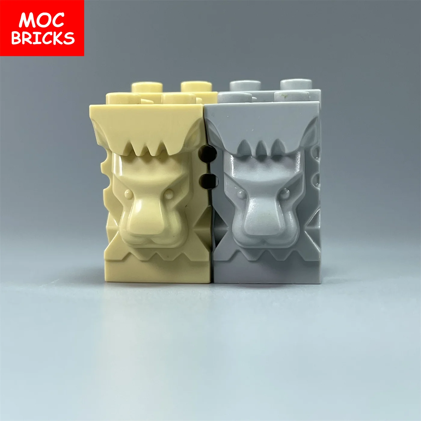 Конструктор детский 2x3x3 5 шт./лот с вырезом и головой льва 30274 | Игрушки хобби