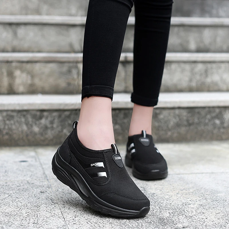 2019 весна женская обувь на резиновой подошве в повседневном стиле светильник