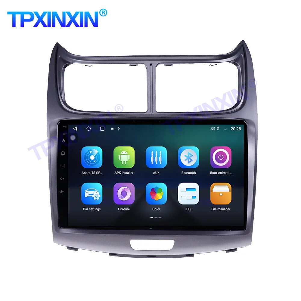 IPS PX6 Android 13.0 6 + 128G Камера Carplay 360 для Chevrolet Sail 2009-2017 DSP Мультимедийный плеер