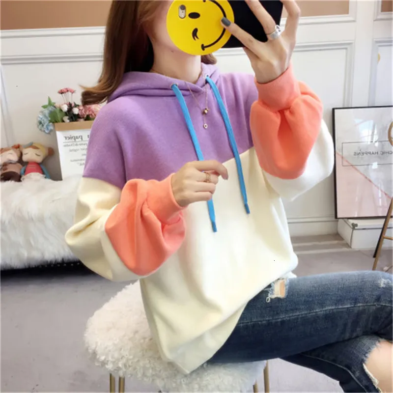 Мягкий цветной джемпер высокого качества универсальные популярные толстовки