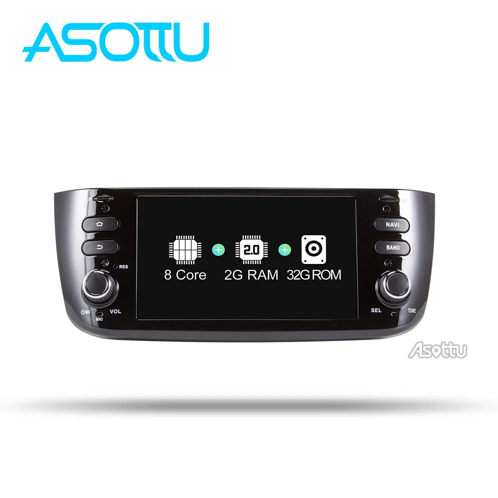 Asottu android 9.0 car dvd for Fiat/Linea/Punto 2012 2013 2014 2015 Car Multimedia Player | Автомобили и мотоциклы