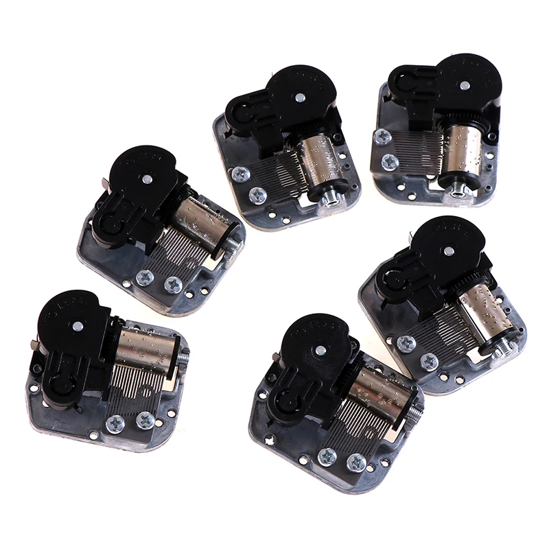 1pc 6 styles Mechanical DIY windup music box sankyo musical movement+screws+key | Music Boxes