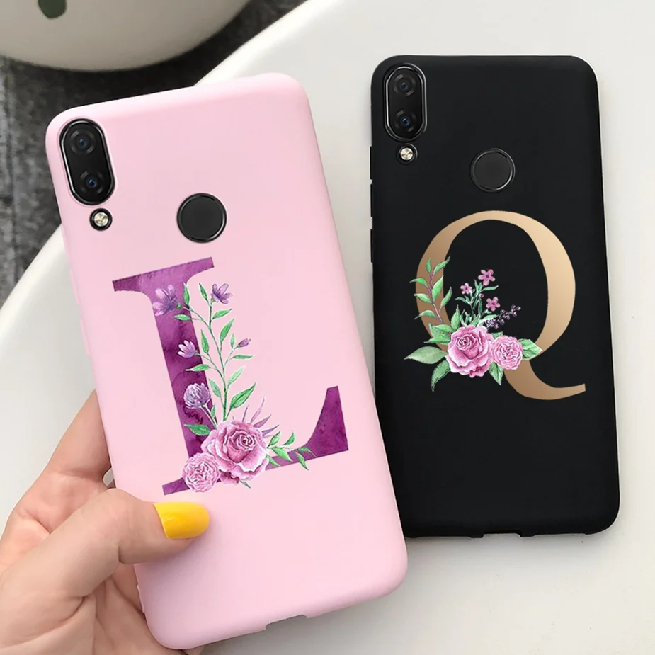 Simple Letters чехол для Huawei Nova 3i чехлы из мягкого ТПУ Nova3i телефона INE-LX1r 6 3 ''бампер