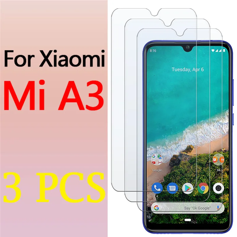 Защитное стекло mi a 3 для Xiaomi a3 шт. закаленное HD mia3 3a xiomi защитная пленка|Защитные