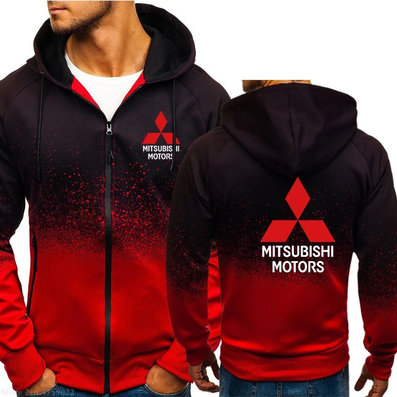 

Mitsubishi - men's zipper sweatshirt, men's jacket, new series