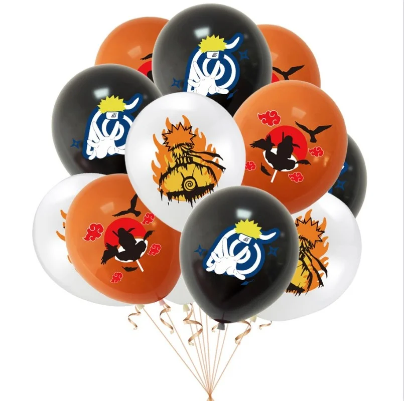 Набор воздушных шаров с мотивом Наруто комплект комбинированных вечерние ров