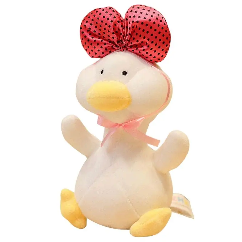25 см милые плюшевые игрушки мини утки мягкие куклы для всей семьи в виде утенка