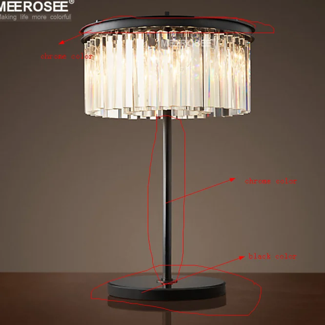 

Vintage Crystal Table Lamp Desk Light Crystal Table Lustres de Cristal Lighting lamparas de mesa para el dormitorio