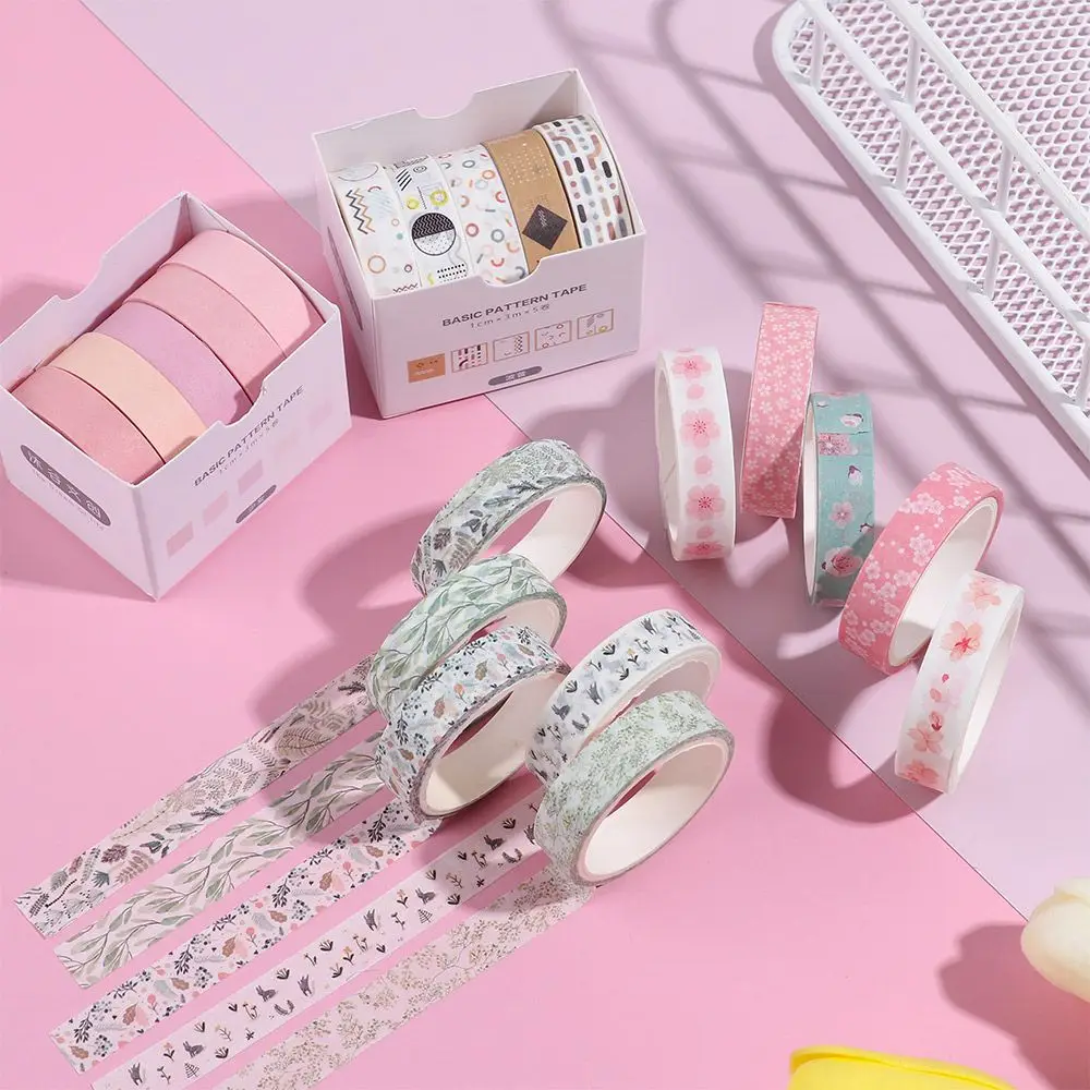 Печатный узор Diy канцелярские принадлежности подарок сетка Сакура Васи милые