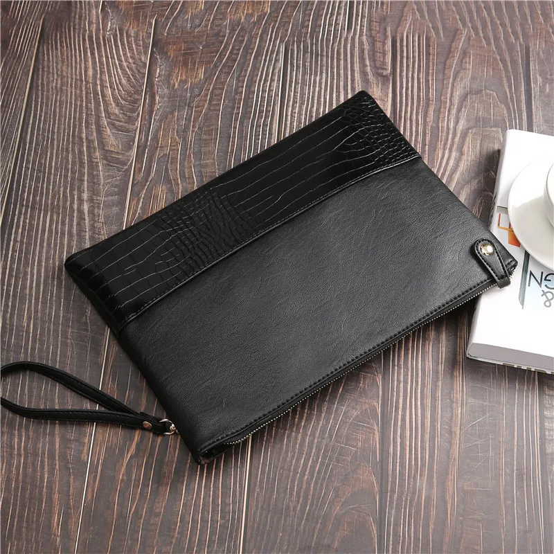 Мужской клатч конверт тонкая сумка через плечо клатчи на день платье деловая