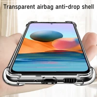 phone cases for redmi note 10 pro cover shockproof airbag case poco f3 x3 pro x3nfc cover soft clear funda for redmi note10