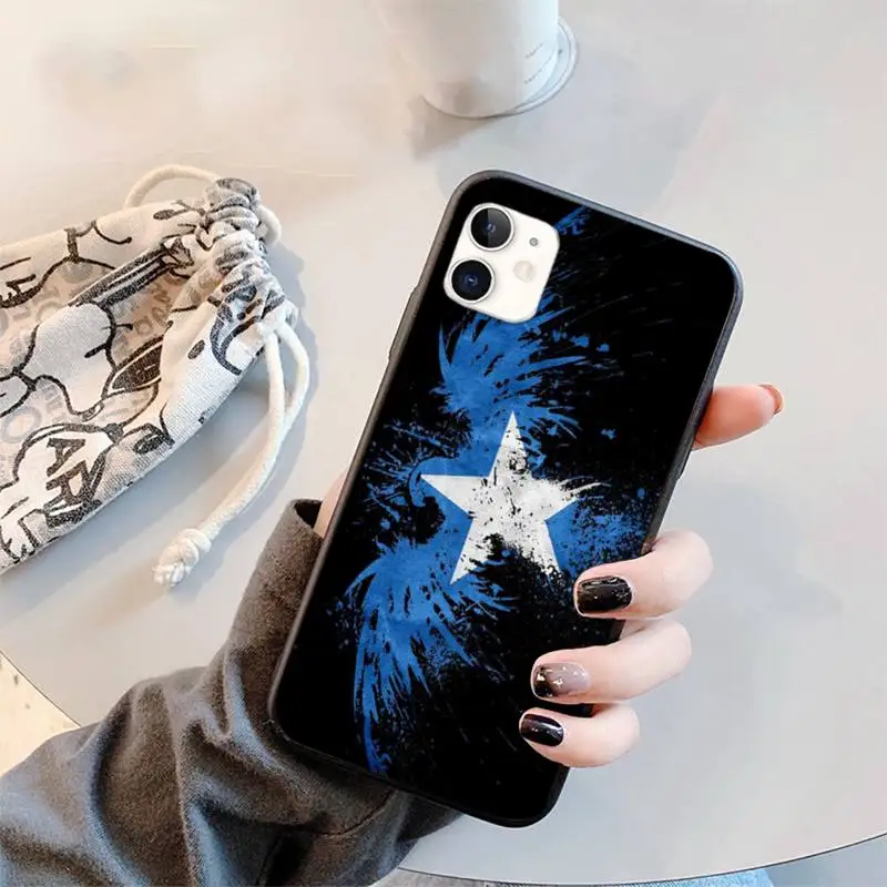 

Somali Somalia National Flag Phone Case for iPhone 11 12 mini pro XS MAX 8 7 6 6S Plus X 5S SE 2020 XR