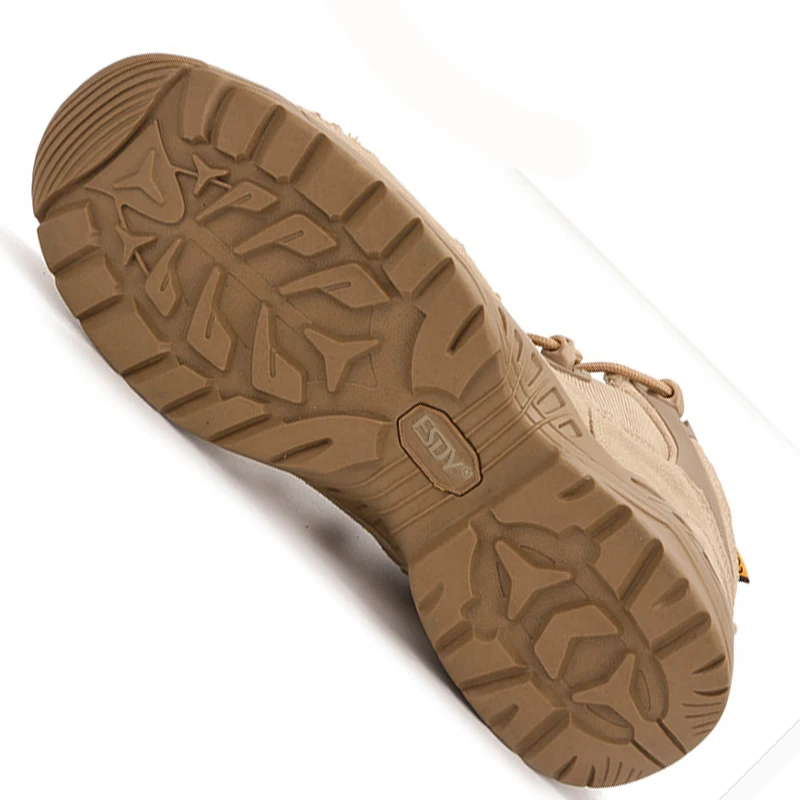 Армейские ботинки из натуральной кожи мужские дезерты в стиле милитари осенние