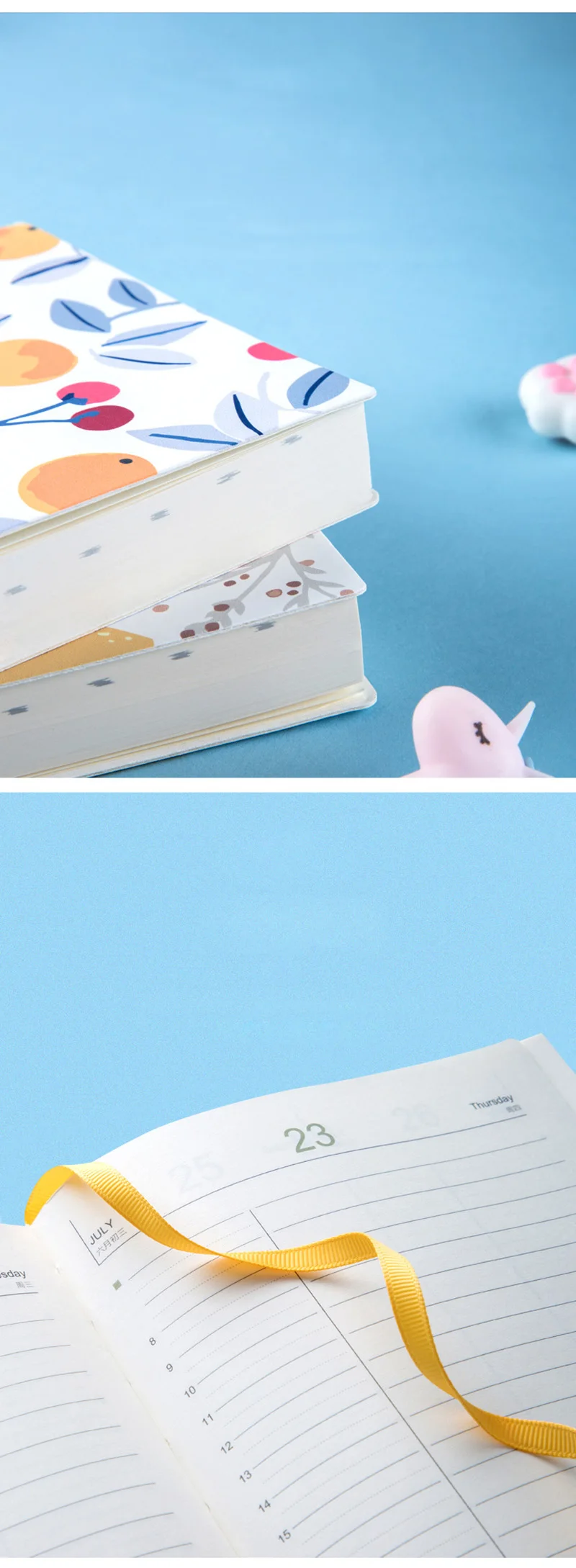 Милый ежедневник Органайзер Kawaii A5 дневник записная книжка и журнал Еженедельный месяц записная книжка замечательная школьная книга для путешествий