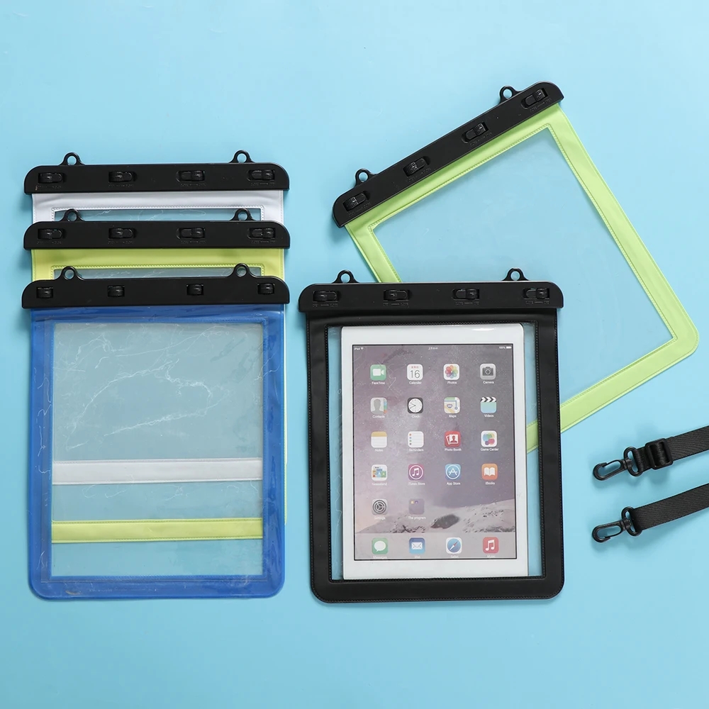 Прозрачный водонепроницаемый чехол для сенсорного экрана дайвинга и iPad сухая