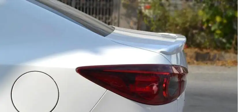 Для Mazda 3 Axela 2014 2015 2016 2017 автомобильный хвост декоративное Крыло ABS пластик краска