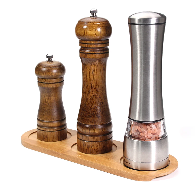 

Pepper Mill Tray, Bamboo, Kitchen Tools by Leeseph