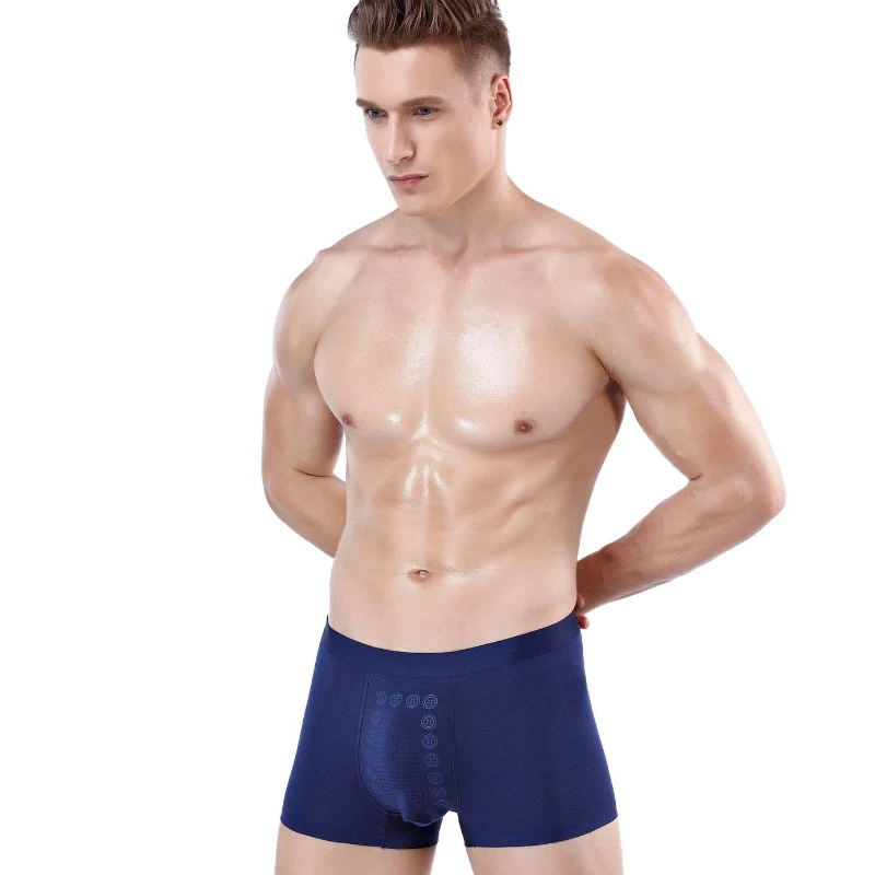 Мужские ультратонкие трусы Fresh Graphene + энергия отрицательных ионов прочное и сухое